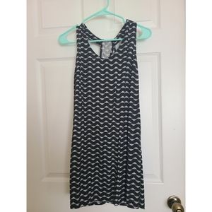 Black and White Fun Pattern Old Navy Dress